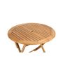 Voir la diapositive 3 : CONCEPT USINE Table ronde pliable 80cm MEJA