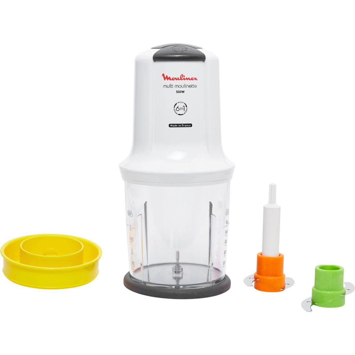 MOULINEX Hachoir MULTI-MOULINETTE 6 en 1 AT723110