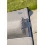 Voir la diapositive 5 : DCB GARDEN Lot de 2 bains de soleil - Aluminium et textilène - Gris