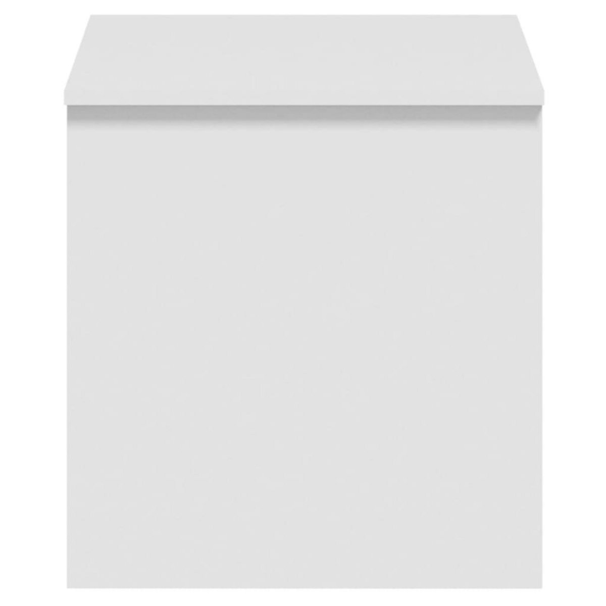 VIDAXL Table basse Blanc 102x50,5x52,5 cm Bois d'ingenierie