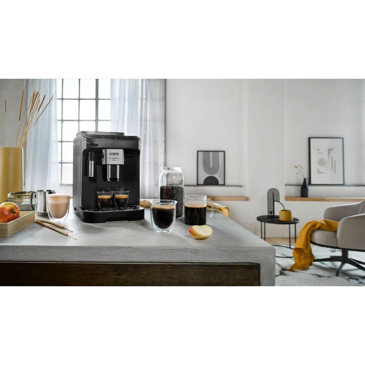 DELONGHI Expresso Broyeur Magnifica Evo FEB2921.B noir