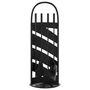 Voir la diapositive 4 : VIDAXL Set d'outils de cheminee 5 pcs 23x15x66 cm acier