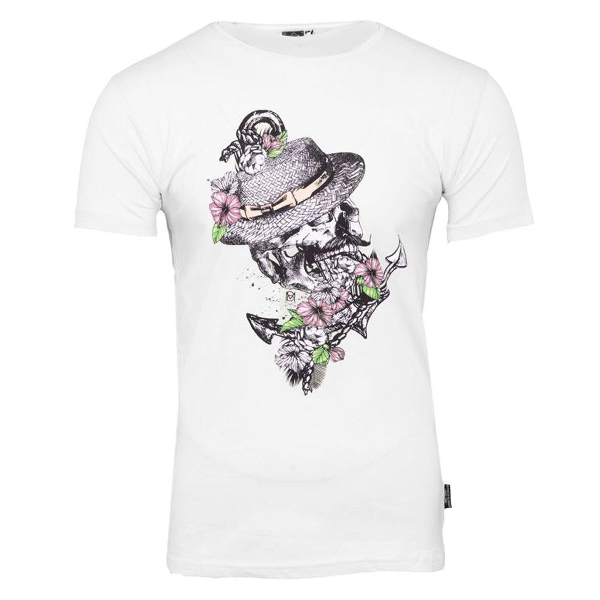 Voir la diapositive 1 : LA MAISON BLAGGIO T-shirt Blanc Homme La Maison Blaggio Tete