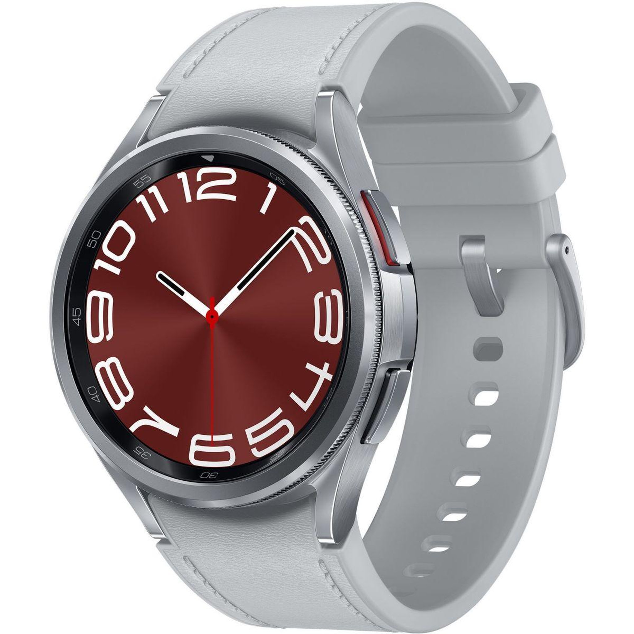 Voir la diapositive 2 : Samsung Montre connectée Galaxy Watch6 Classic 4G Argent 43mm