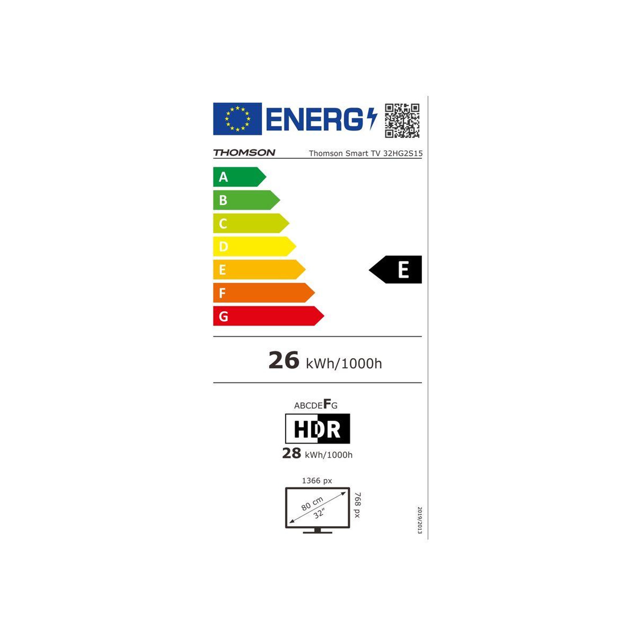 Voir la diapositive 6 : THOMSON TV LED 32HG2S15 - 32 pouces (80cm)