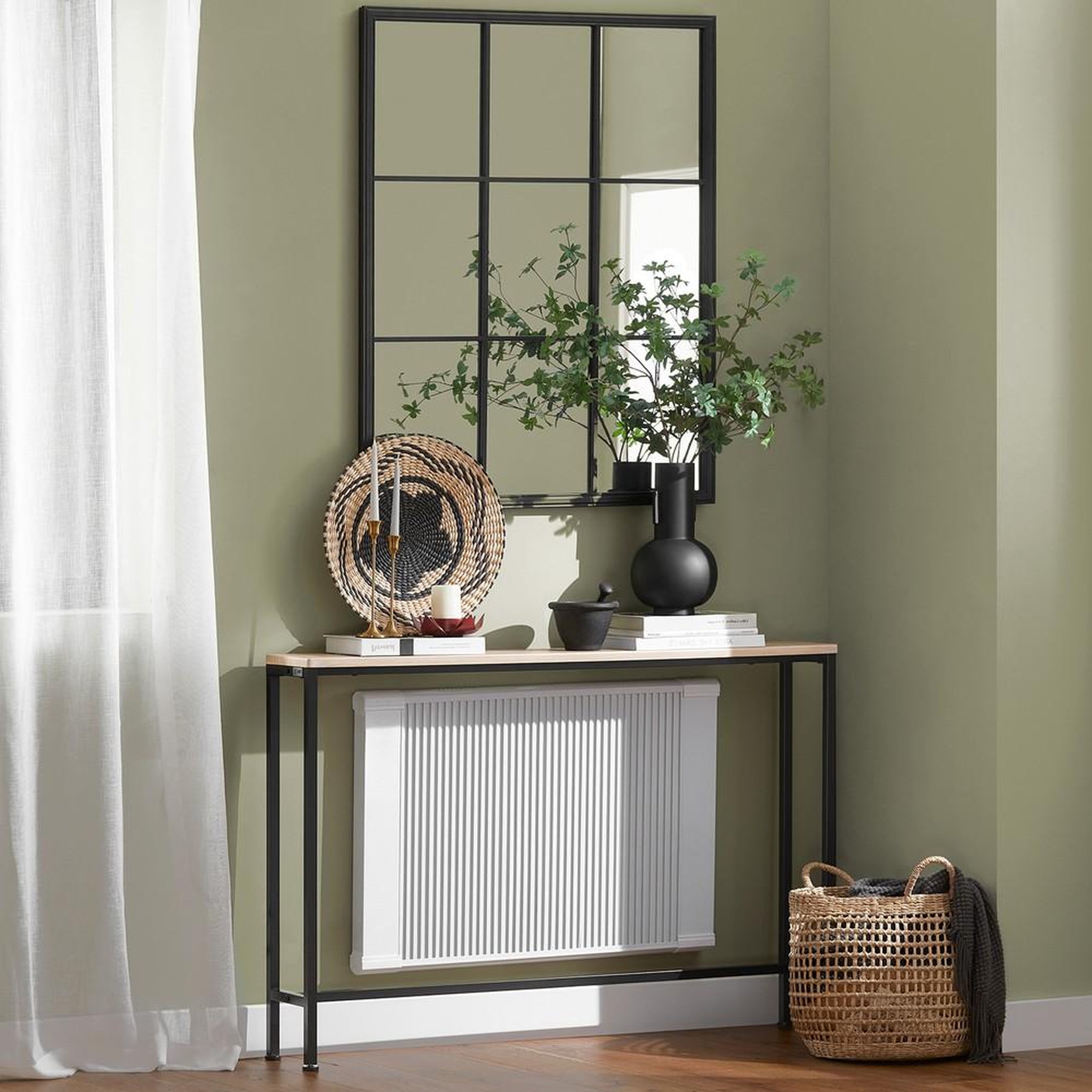 Voir la diapositive 2 : SOBUY SoBuy - Console D'entrée - 120x20x80cm - Industriel - FSB19-XL