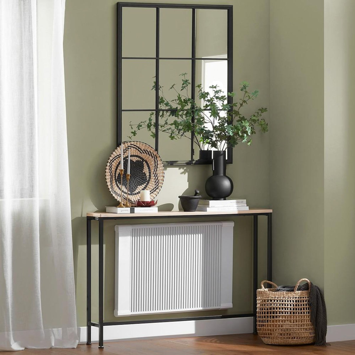 SOBUY SoBuy - Console D'entrée - 120x20x80cm - Industriel - FSB19-XL