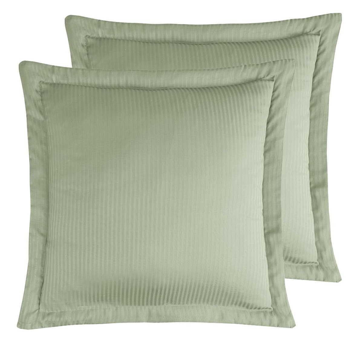 Sensei Maison Parure housse de couette rayée satin + 2 taies 65x65 cm VERSALUXE