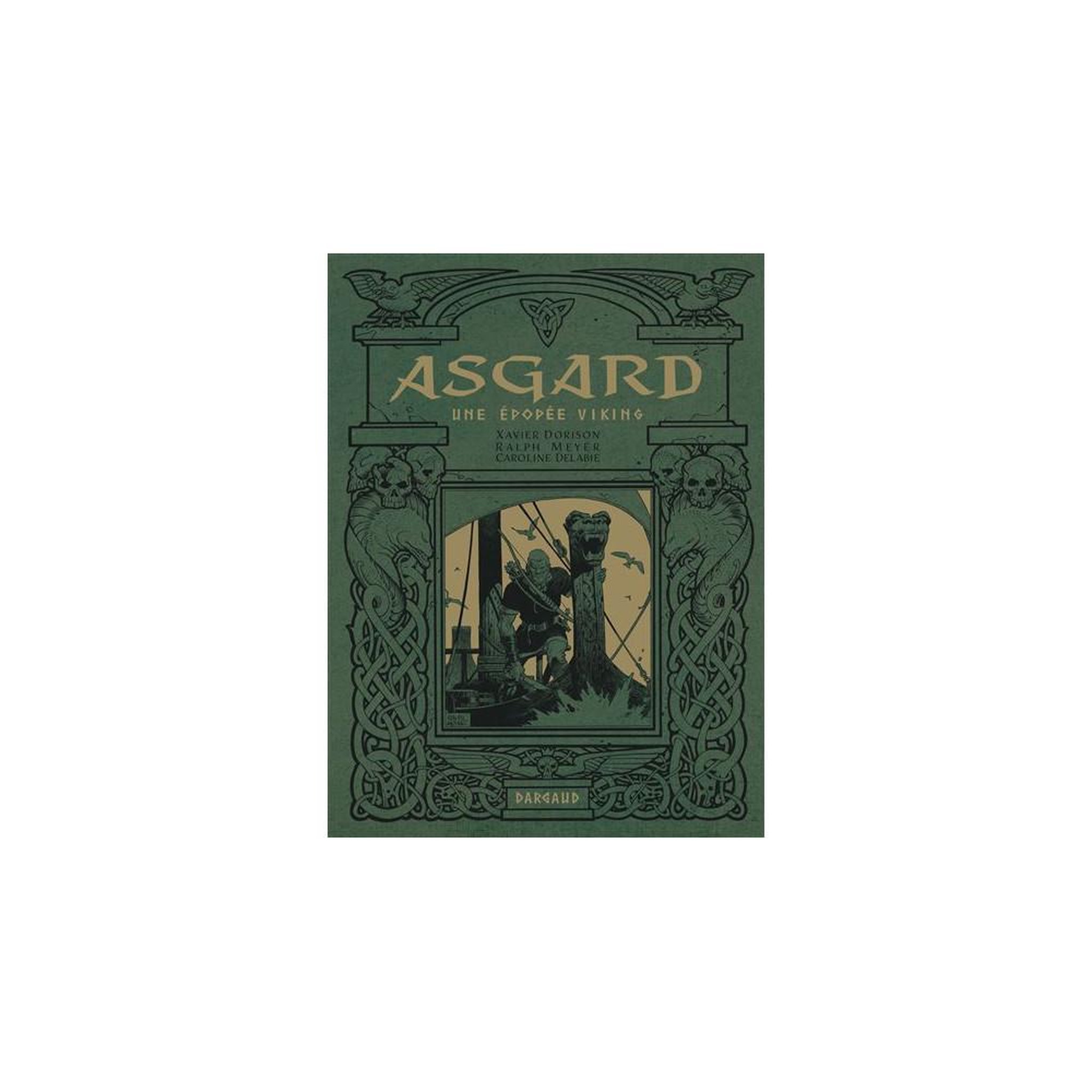 Bande dessinée asgard tome 0 une épopée viking, action aventures viking - format grand