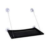 Paris Prix Hamac de Fenêtre pour Chat  Confort  66cm Noir