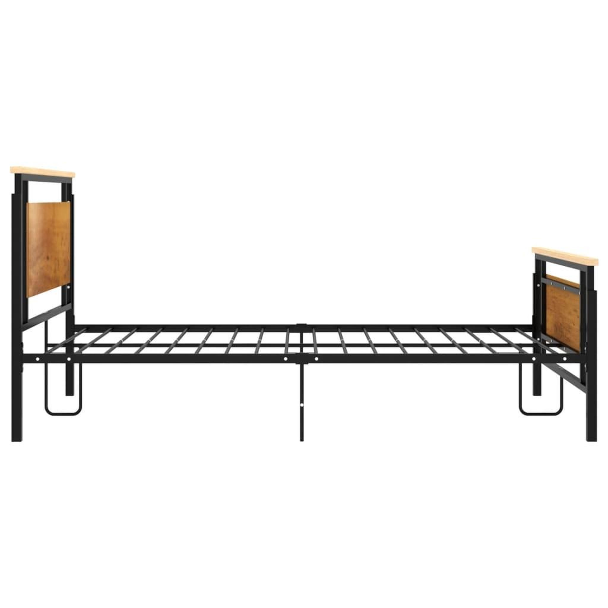 Voir la diapositive 4 : VIDAXL Cadre de lit Metal 120x200 cm