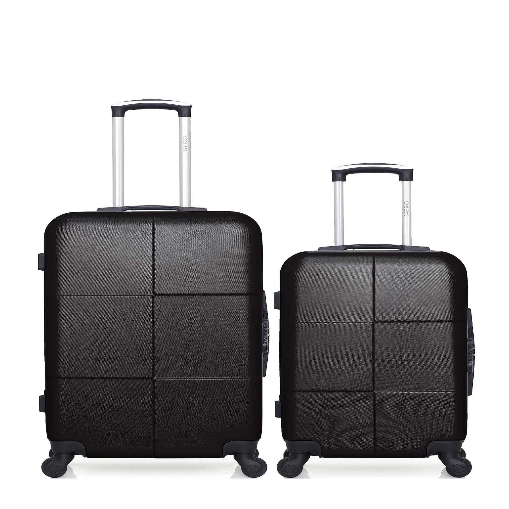 HERO Hero - lot de 2 - valise weekend et valise cabine coronado. Coloris disponibles : Beige, Rose, Gris
