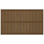 Voir la diapositive 4 : VIDAXL Tete de lit murale Marron miel 185x3x110 cm Bois massif de pin