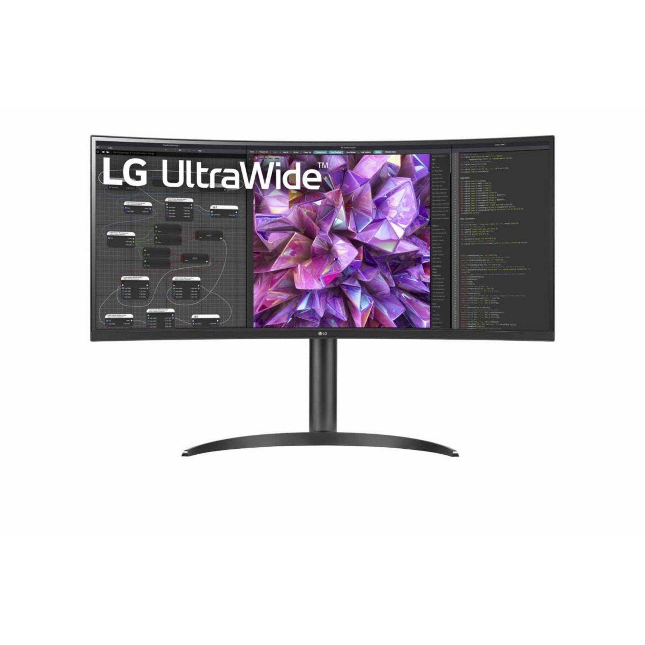 Voir la diapositive 1 : LG Ecran PC UltraWide 34WQ75C-B Incurve 34'' IPS