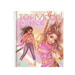TOP MODEL Album a colorier avec stickers -  - Depesche