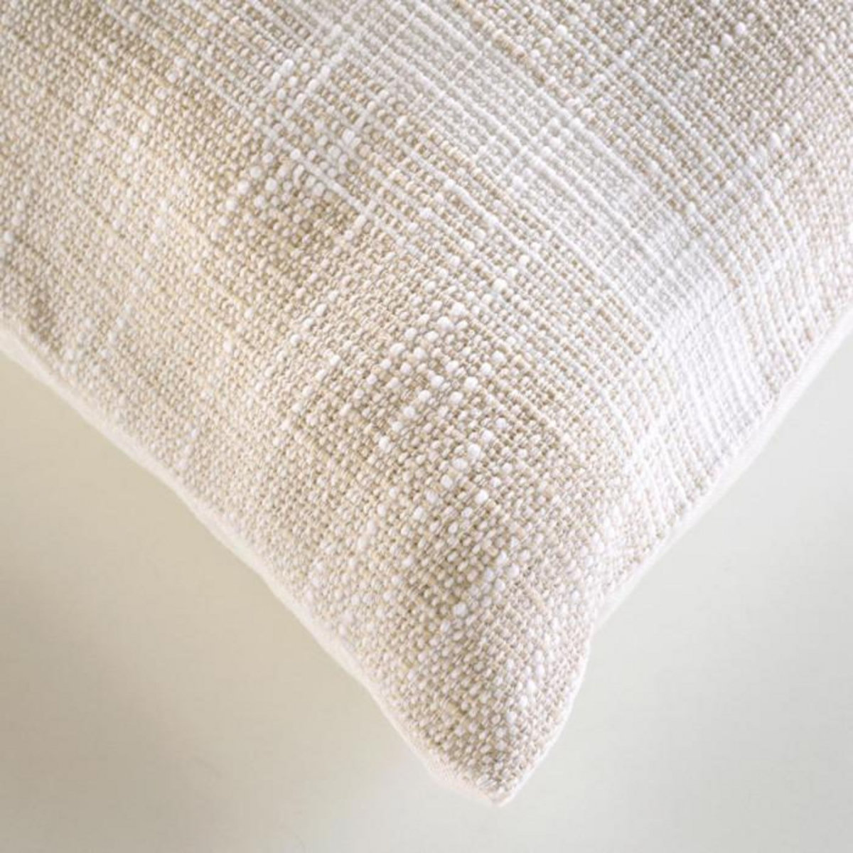 Paris Prix Coussin Déco Tissé  Island  60x60cm Beige