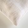 Voir la diapositive 3 : Paris Prix Coussin Déco Tissé  Island  60x60cm Beige