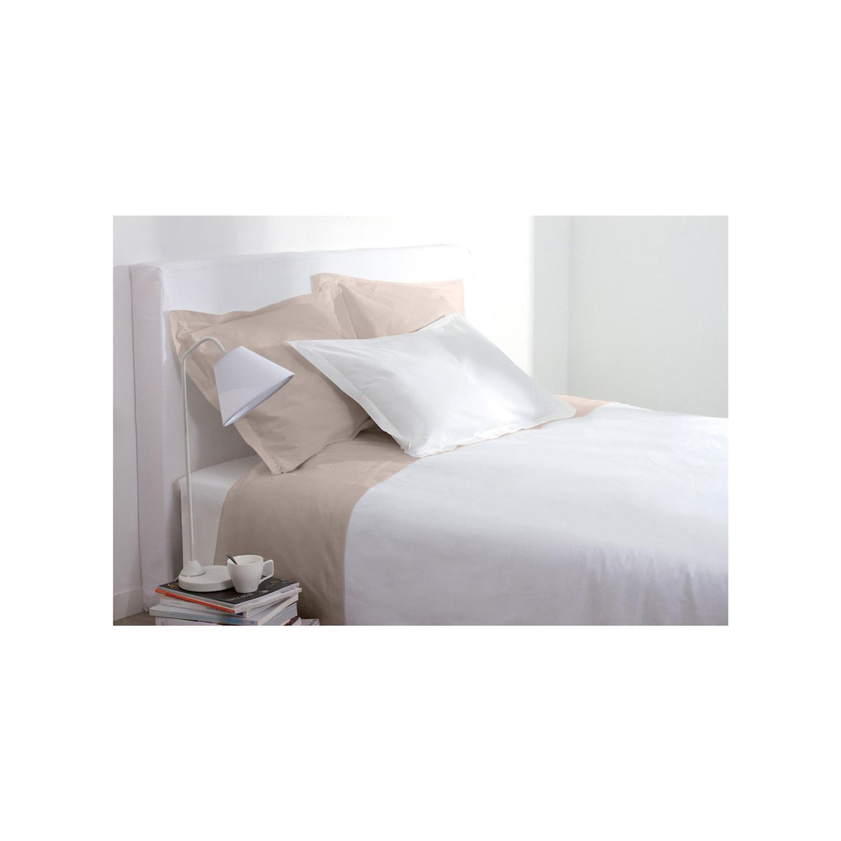 ATMOSPHERA Drap plat - 240 x 290 cm - Blanc