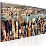 Paris Prix Tableau Imprimé  Panorama of New York. Coloris disponibles : Multicolore