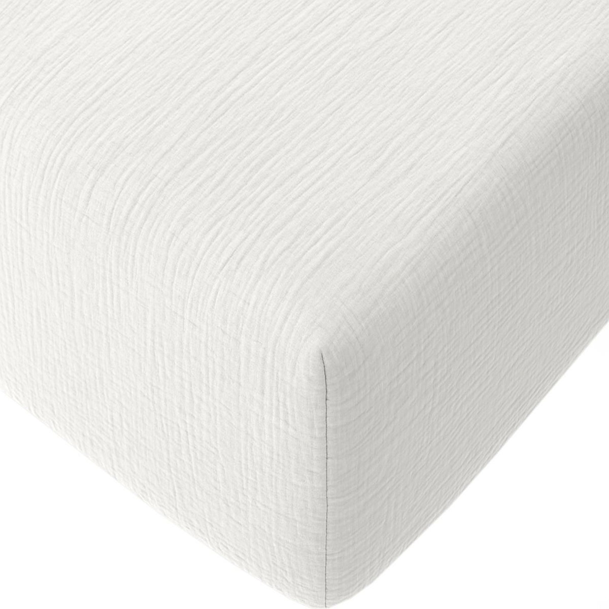 BATON ROUGE Drap housse 1000% gaze de coton