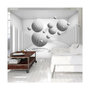 Voir la diapositive 1 : Paris Prix Papier Peint  Balls in White