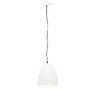 VIDAXL Lampe suspendue industrielle 25 W Blanc Rond 32 cm E27