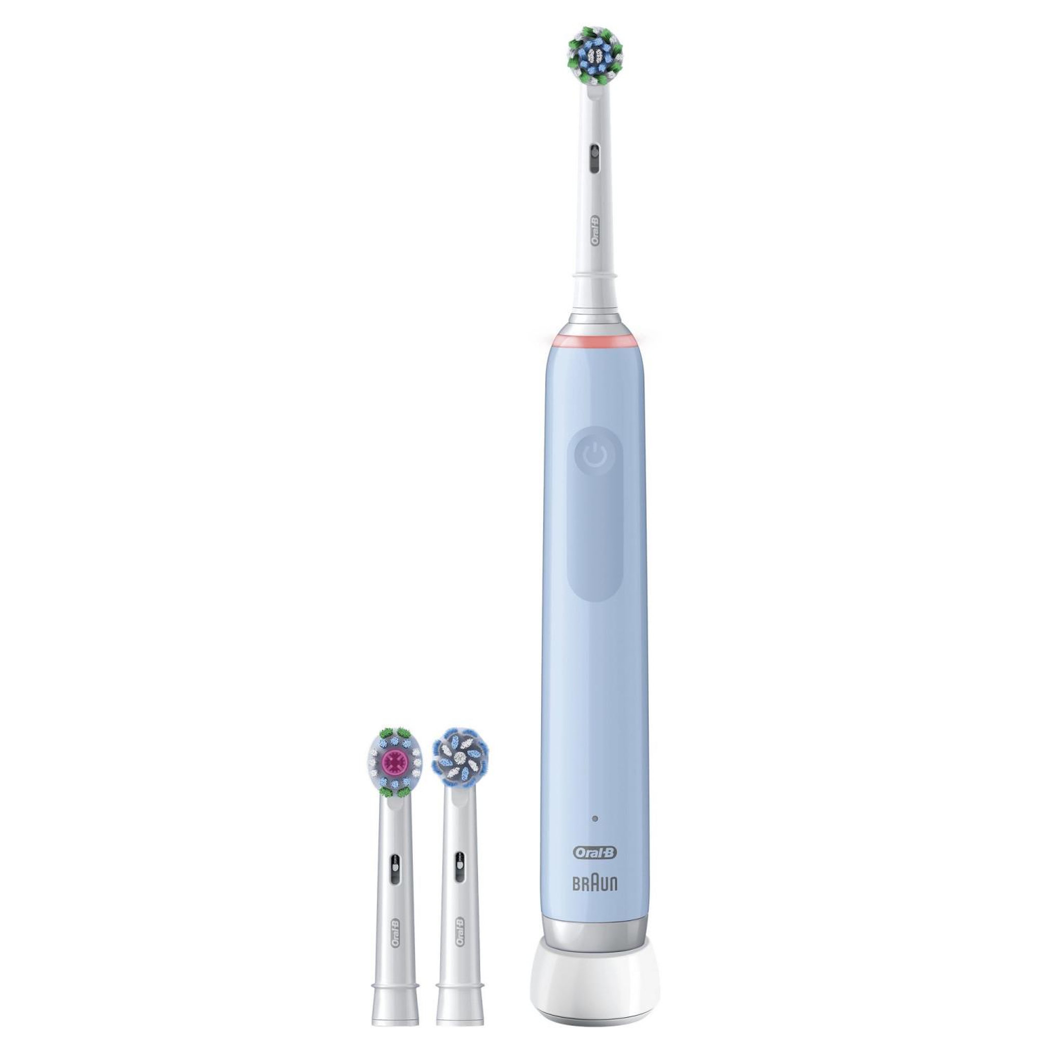 Voir la diapositive 3 : ORAL B Oral-b pro 3 3700 blu adulte brosse à dents rotative oscillante bleu