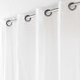 Voir la diapositive 2 : Paris Prix Rideau à Œillets  Twily  135x260cm Blanc