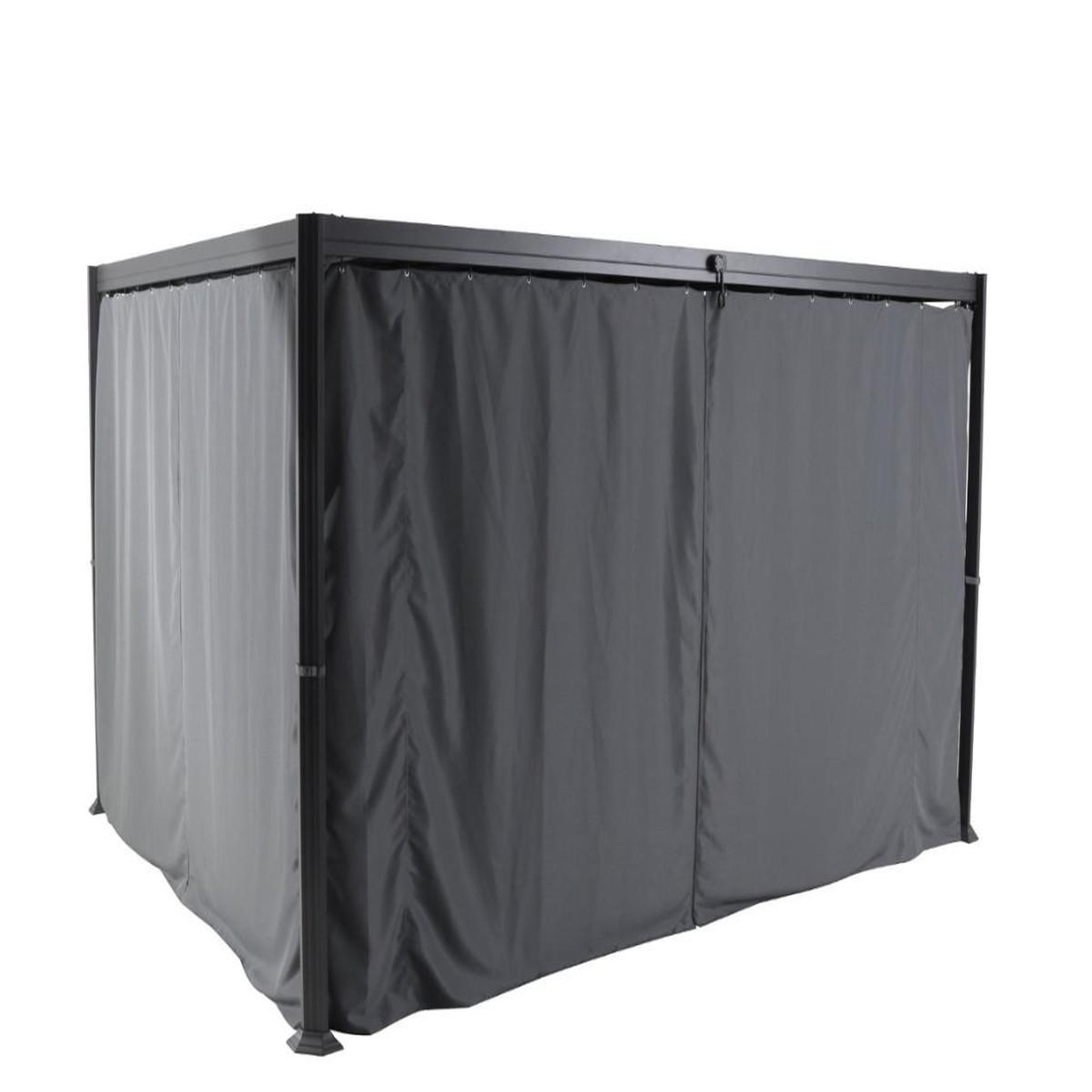 HESPERIDE Jeu de 4 rideaux pour pergola belize 3,6 x 3 m - hespéride