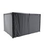 Voir la diapositive 1 : HESPERIDE Jeu de 4 rideaux pour pergola Belize 3,6 x 3 m - Hespéride