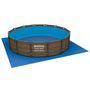 Voir la diapositive 3 : BESTWAY Bestway Tapis de sol pour piscine Flowclear 488x488 cm