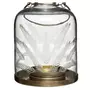 ATMOSPHERA Lanterne en Verre  Wonder  17cm Transparent