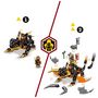 Voir la diapositive 5 : LEGO Ninjago 71782 Le dragon de terre de Cole Évolution, Jouet pour Garçons et Filles, Figurine Évolutive avec Scorpion Squelette et 2 Minifigurines