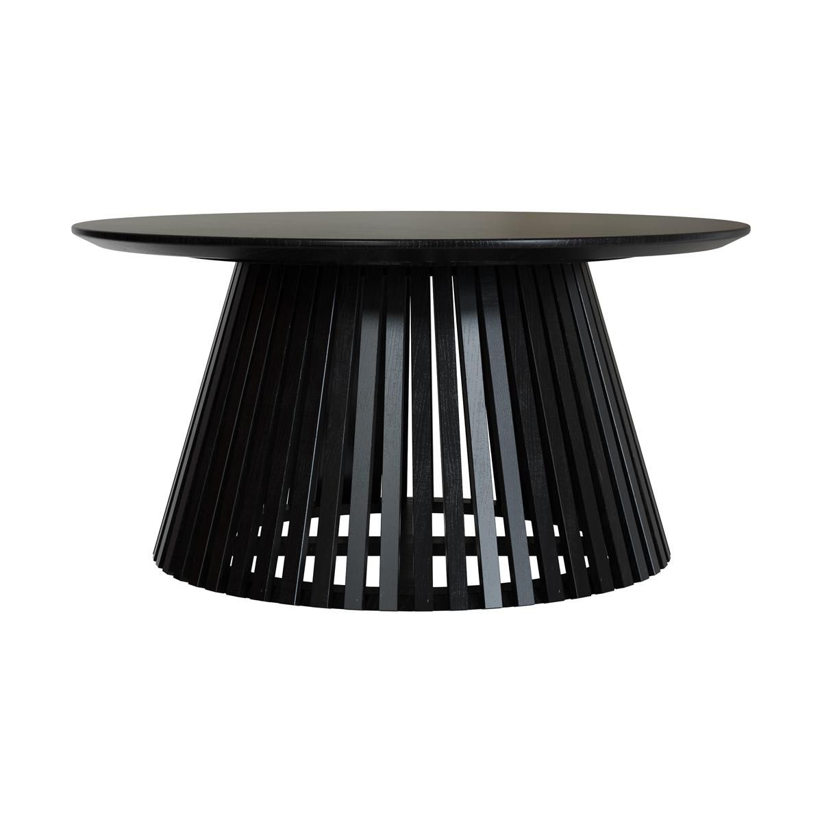 Rendez vous déco Table basse ronde en bois clair d'acacia D80 cm - Képès