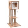 Voir la diapositive 1 : VIDAXL Arbre a chat avec tapis a gratter en sisal 90 cm