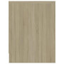 Voir la diapositive 5 : VIDAXL Table de chevet Chene sonoma 40x30x40 cm Bois d'ingenierie