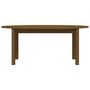 Voir la diapositive 5 : VIDAXL Table basse Marron miel 110x55x45 cm Bois massif de pin