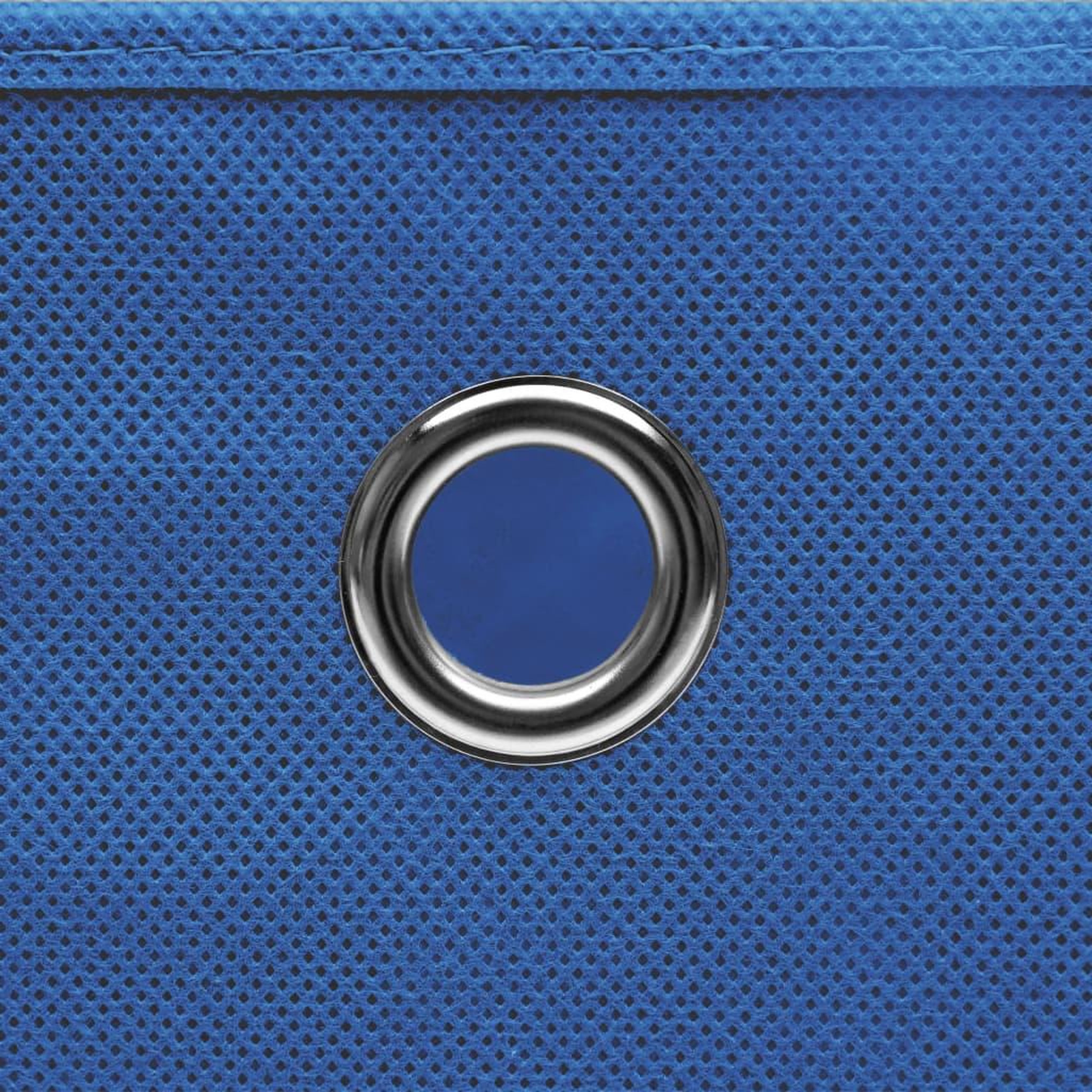 Voir la diapositive 4 : VIDAXL Boîtes de rangement 4 pcs Bleu 32x32x32 cm Tissu