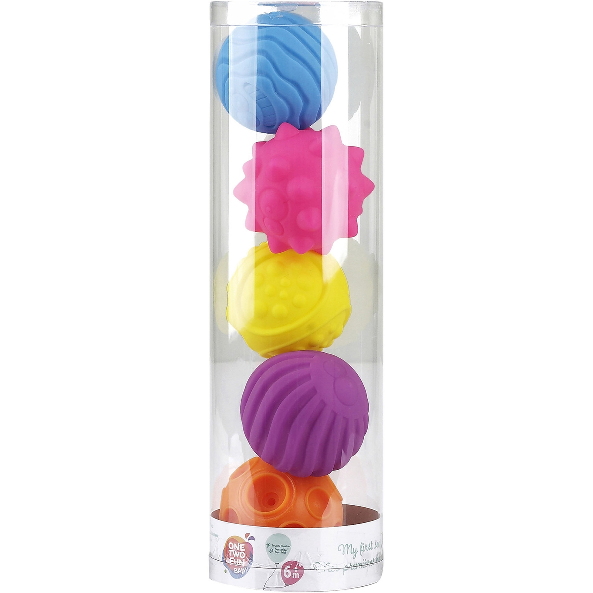 Voir la diapositive 3 : One Two Fun Jeu de balles sensorielles