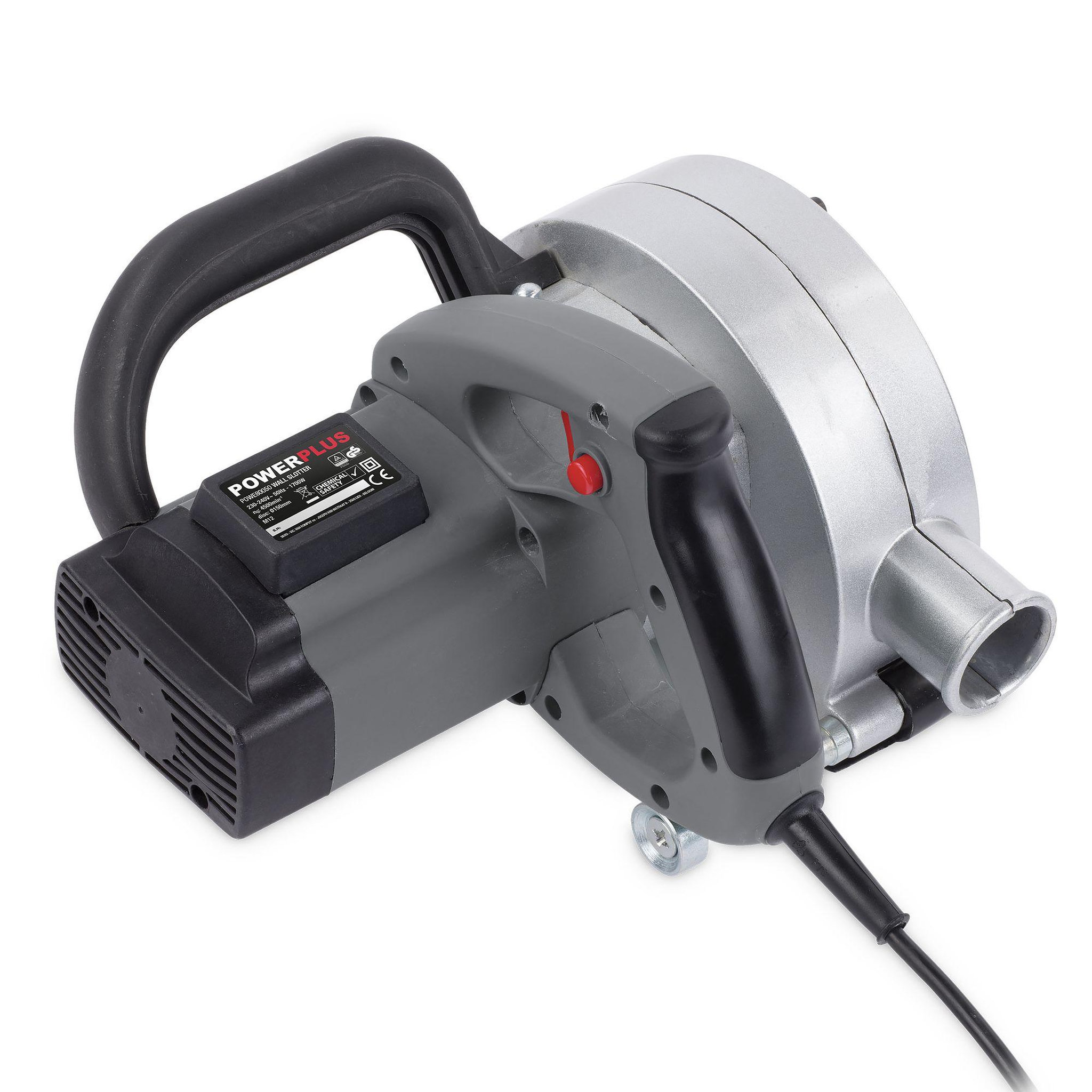 Voir la diapositive 4 : POWERPLUS Rainureuse électrique 2 disques 1700w