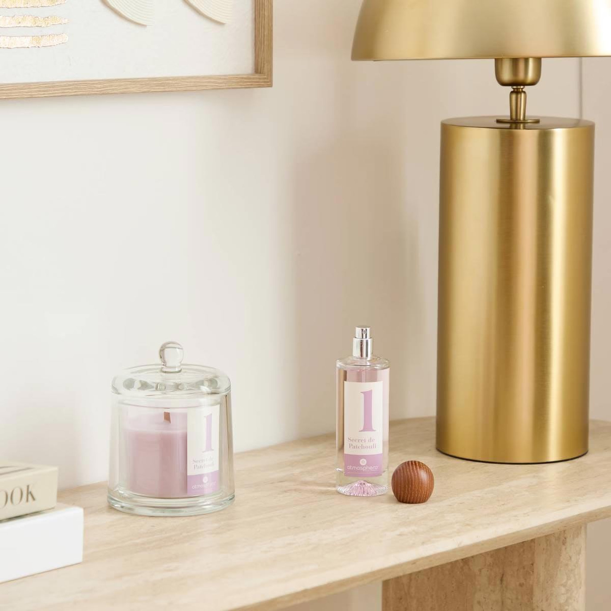 Voir la diapositive 2 : ATMOSPHERA Spray d'ambiance  numia  100ml secret de patchouli