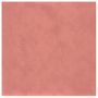Voir la diapositive 3 : VIDAXL Panneaux muraux 12 pcs Rose 30x30 cm Velours 1,08 m²