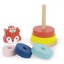 Voir la diapositive 3 : Juratoys-Janod Empilable Renard Baby Forest