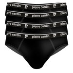 PIERRE CARDIN X4  Slips Noir Homme Pierre Cardin Ssvet. Coloris disponibles : Noir