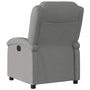 Voir la diapositive 5 : VIDAXL Fauteuil inclinable Gris fonce Tissu