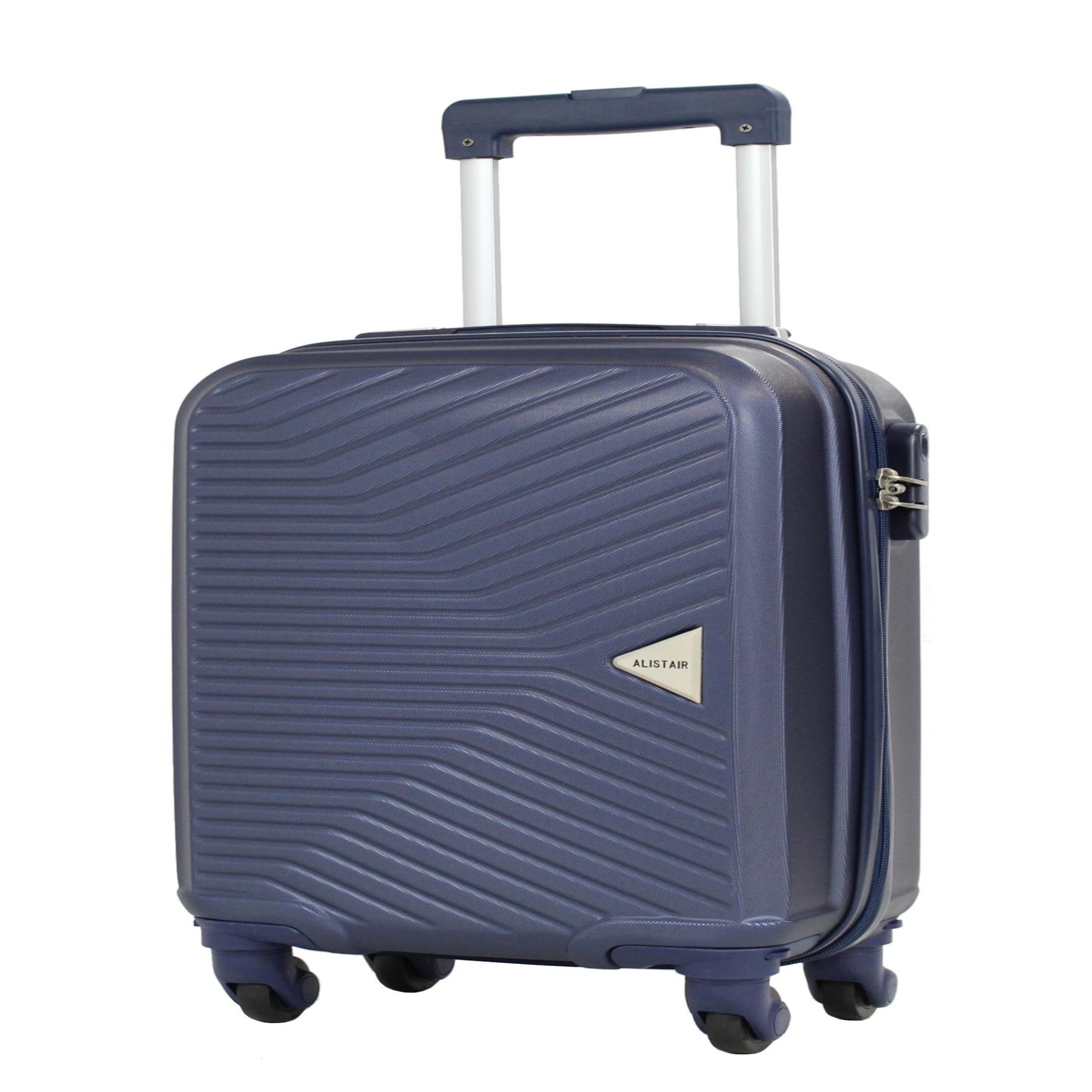 Voir la diapositive 2 : Alistair Valise Cabine 50 cm et Vanity XS Alistair - Collection Iron - 4 roues - ABS ultra résistant