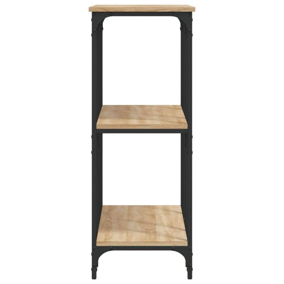 VIDAXL Table console chene sonoma 102x35x90 cm bois d'ingenierie