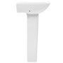 Voir la diapositive 4 : VIDAXL Lavabo autoportant avec socle Ceramique Blanc 580x470x200 mm