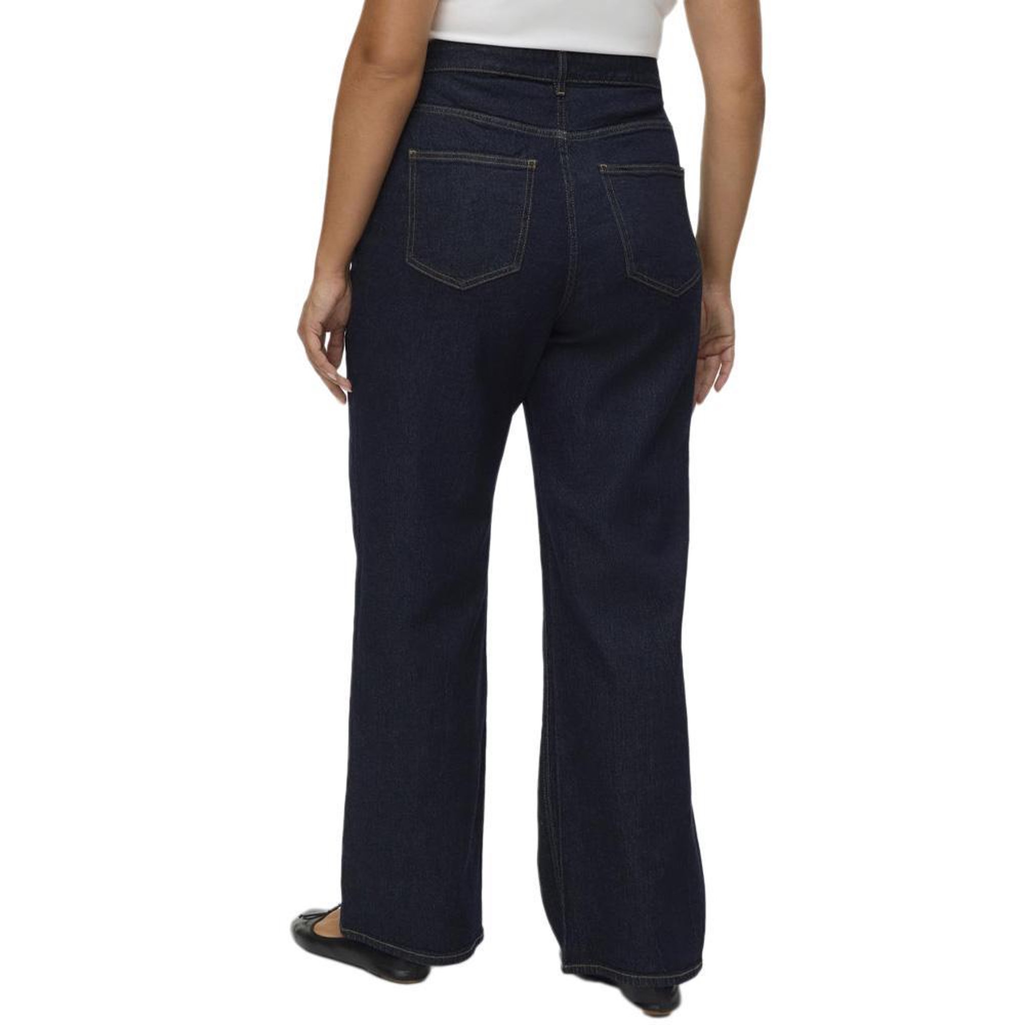 Voir la diapositive 2 : Vero Moda Jean Loose Bleu Femme Vero Moda Tessa
