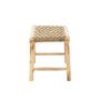 Voir la diapositive 3 : Paris Prix Tabouret en Bois de Teck  Waverly  60cm Naturel